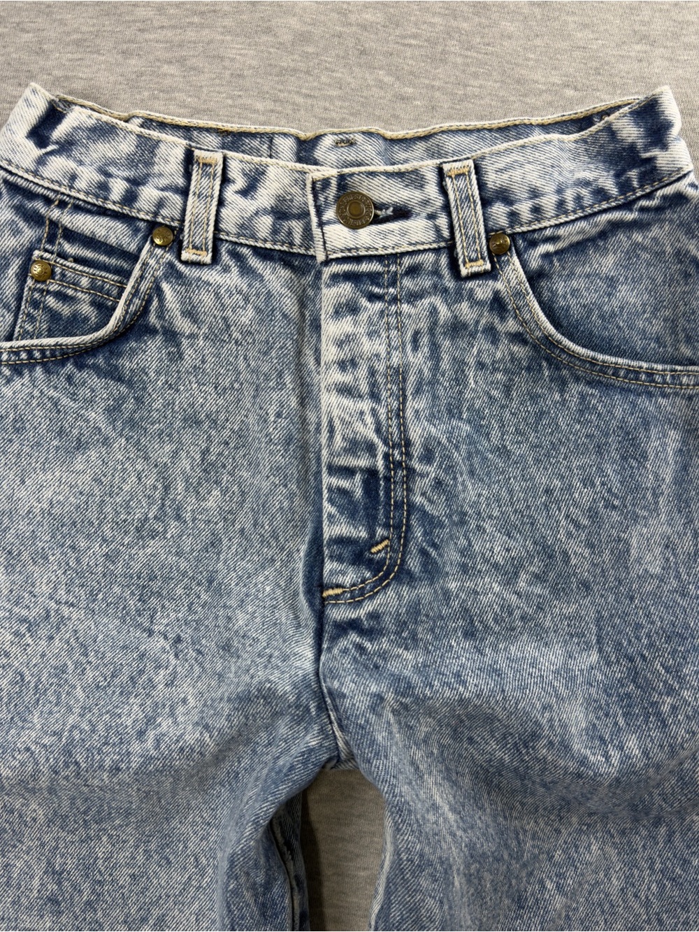 Levi’s USA acid wash mom jeans vintage 80s tapered fit - Picture 8 of 15
